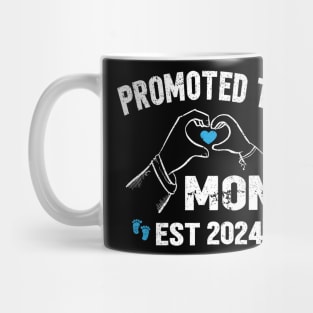 new pregnancy mom, mommy, mama 2024, promoted to new mom 2024 Mug